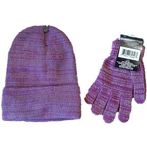 Mod Me Over Accessories - NEW Purple & Silver Hat & Gloves Mod Me Over Accessories - NEW Purple & Silver Hat & Gloves